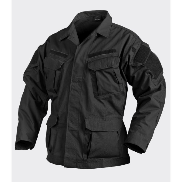 Helikon SFU Next Shirt Feldhemd Jacke Schwarz Black Ripstop Uniform BL-SFN-PR-01 Medium