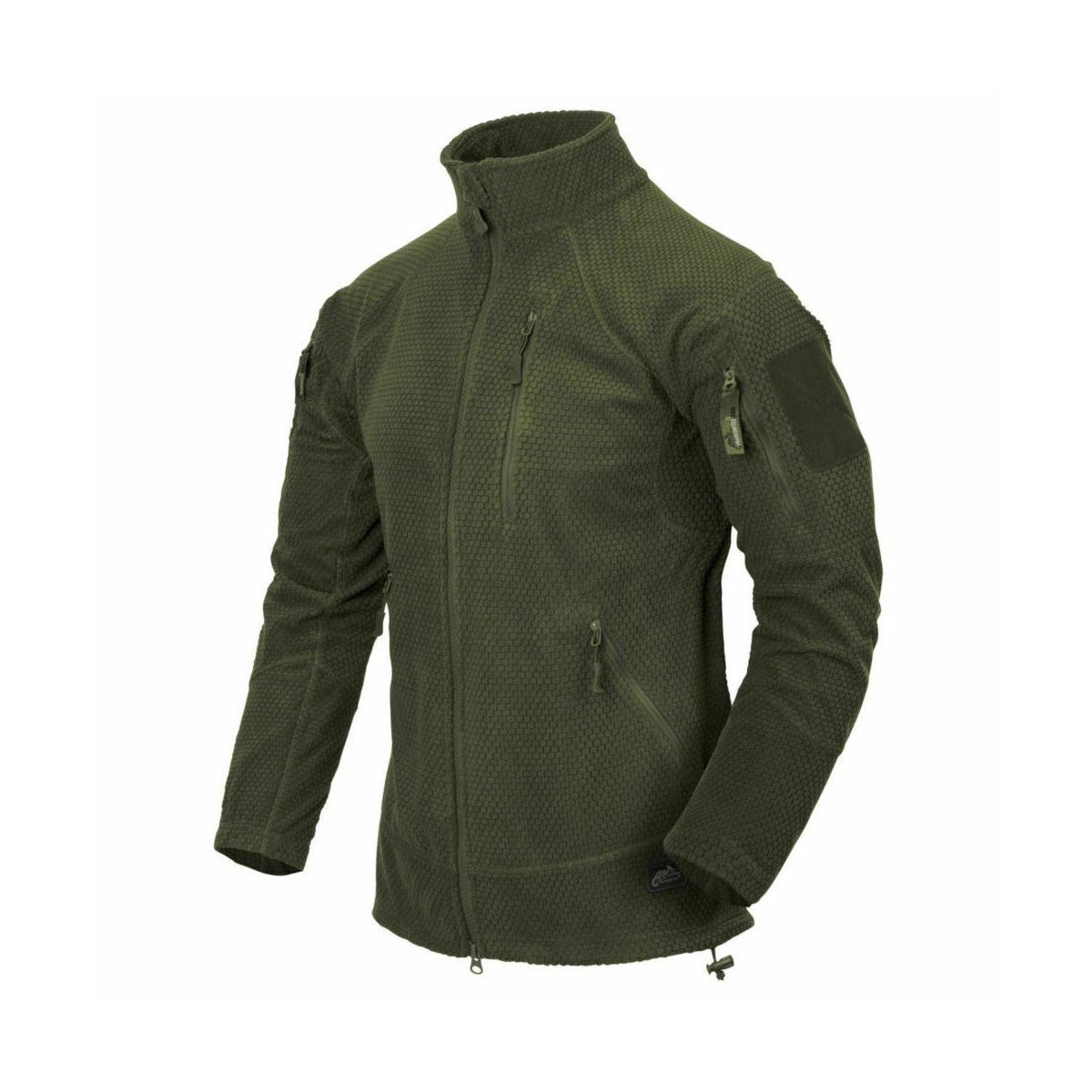 Helikon Tex Alpha Tactical Grid Fleece Jacket Jacke Olive Green Grün