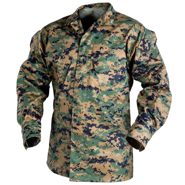 Helikon USMC Marpat Hemd Digital Woodland Blouse US Marines MCCUU Feldhemd Uniform