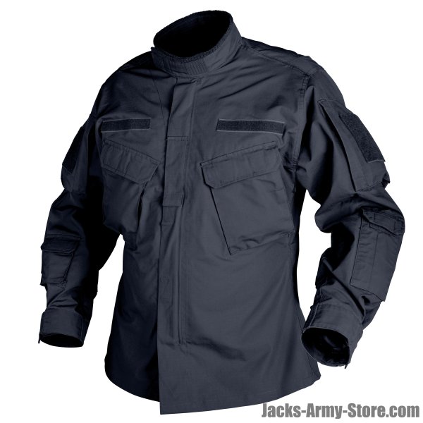 Helikon CPU Shirt Feldhemd Ripstop Navy Blue Jacke Blouse Combat Patrol Uniform L