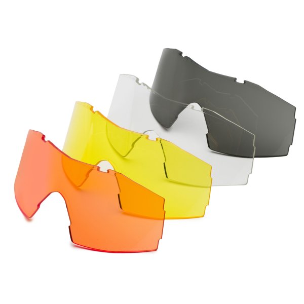Revision Wolfspider Schutzbrille Ersatzglas Klar Smoke Gelb Vermillion Airsoftbrille