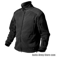 Helikon Tex Liberty Heavy Fleece Jacket Jacke Black / Schwarz Outdoor - 390g/m2 Small