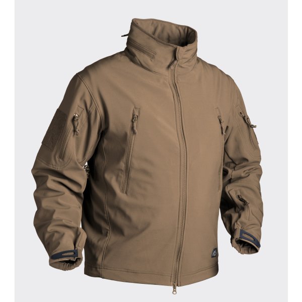 Helikon Tex GUNFIGHTER Jacket Shark Skin Windblocker Coyote Outdoor Fleece Teflo xxxLarge