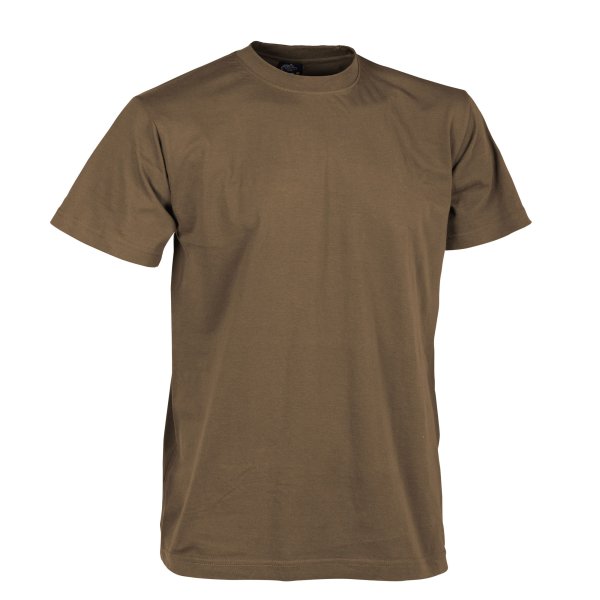 Helikon Tex US T-Shirt Army - Military Style 100% Baumwolle - Coyote Braun Small