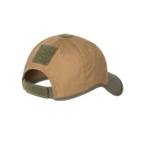 Helikon Tex BBC Tactical Baseball Logo Cap Hat RipStop - Adaptive Green / Coyote