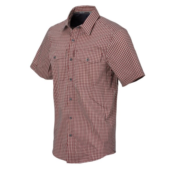 Helikon-Tex Covert Concealed Carry Shirt Short Sleeve Taktisches Einsatzhemd - Dirt Red xxLarge