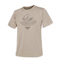 Helikon-Tex T-Shirt Outback Life Motiv 100% Baumwolle -...