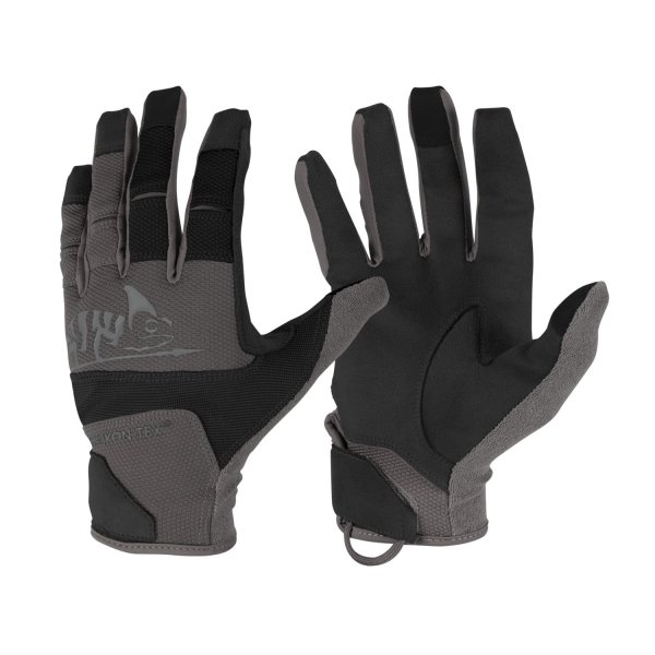 Helikon-Tex Range Tactical Gloves Shooting Airsoft - Black / Shadow Grey