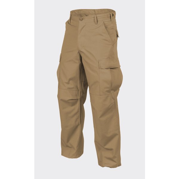 Helikon Tex BDU Hose Trouser Ripstop Uniform Coyote Cargo Pants SP-BDU-PR-11 Medium Regular