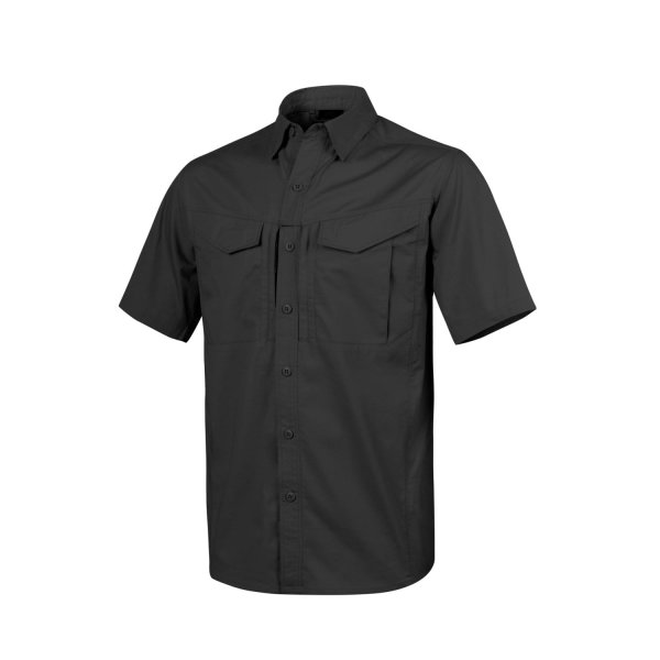 Helikon Tex Defender MK2 Shirt Short Sleeve Polycotton Ripstop Schwarz xLarge